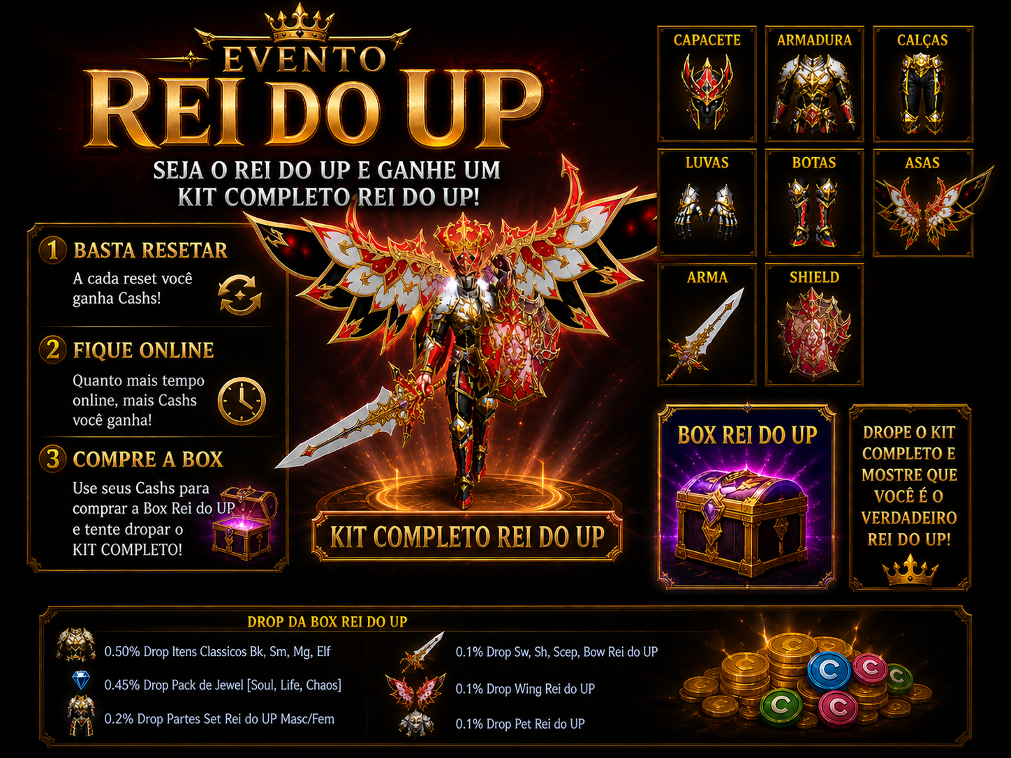 Evento Rei do UP